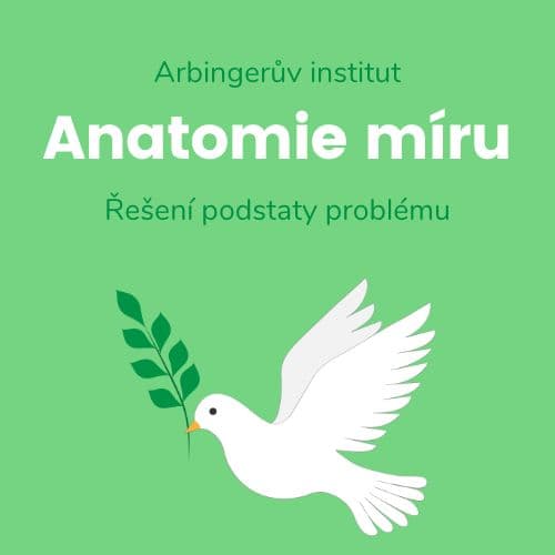 Anatomie míru - obálka knihy